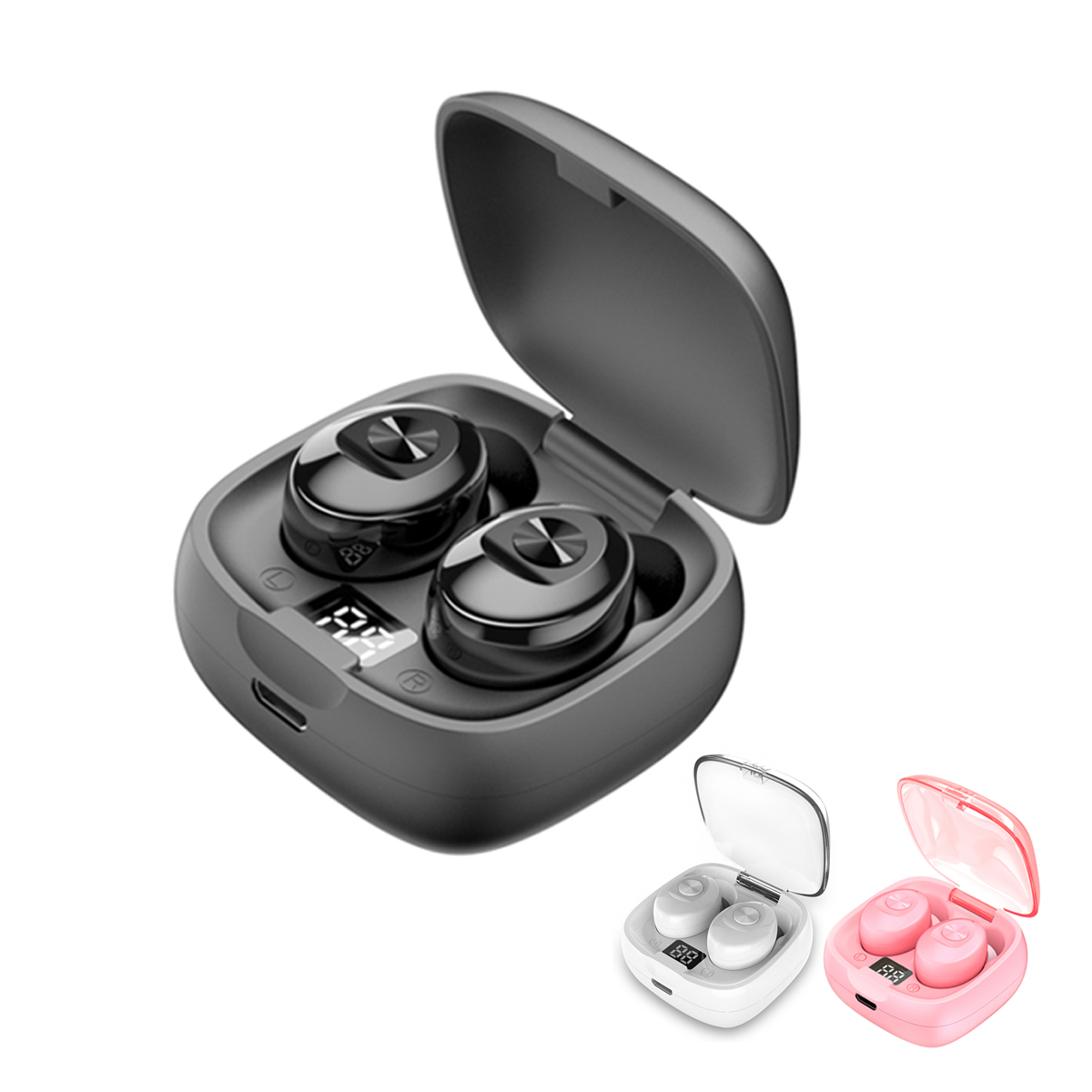 Wireless Bluetooth Earbuds with Mechanical Button